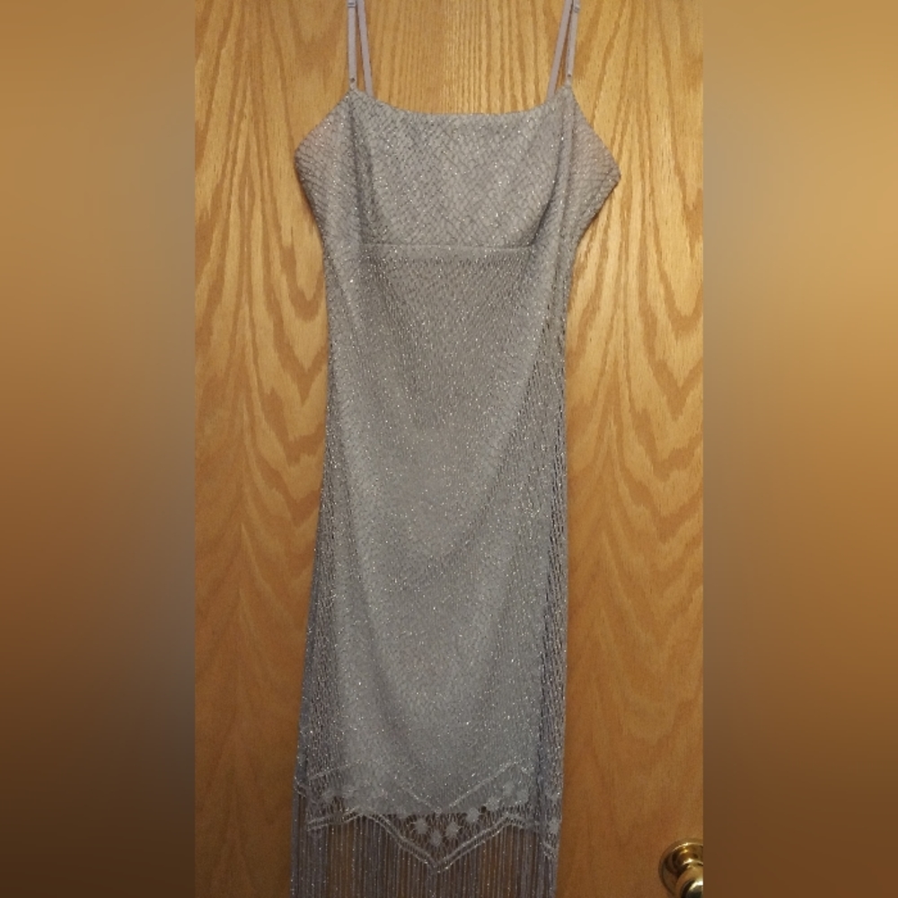Great Condition shimmery strap dress